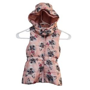H&M girls puffer vest girls 4-5